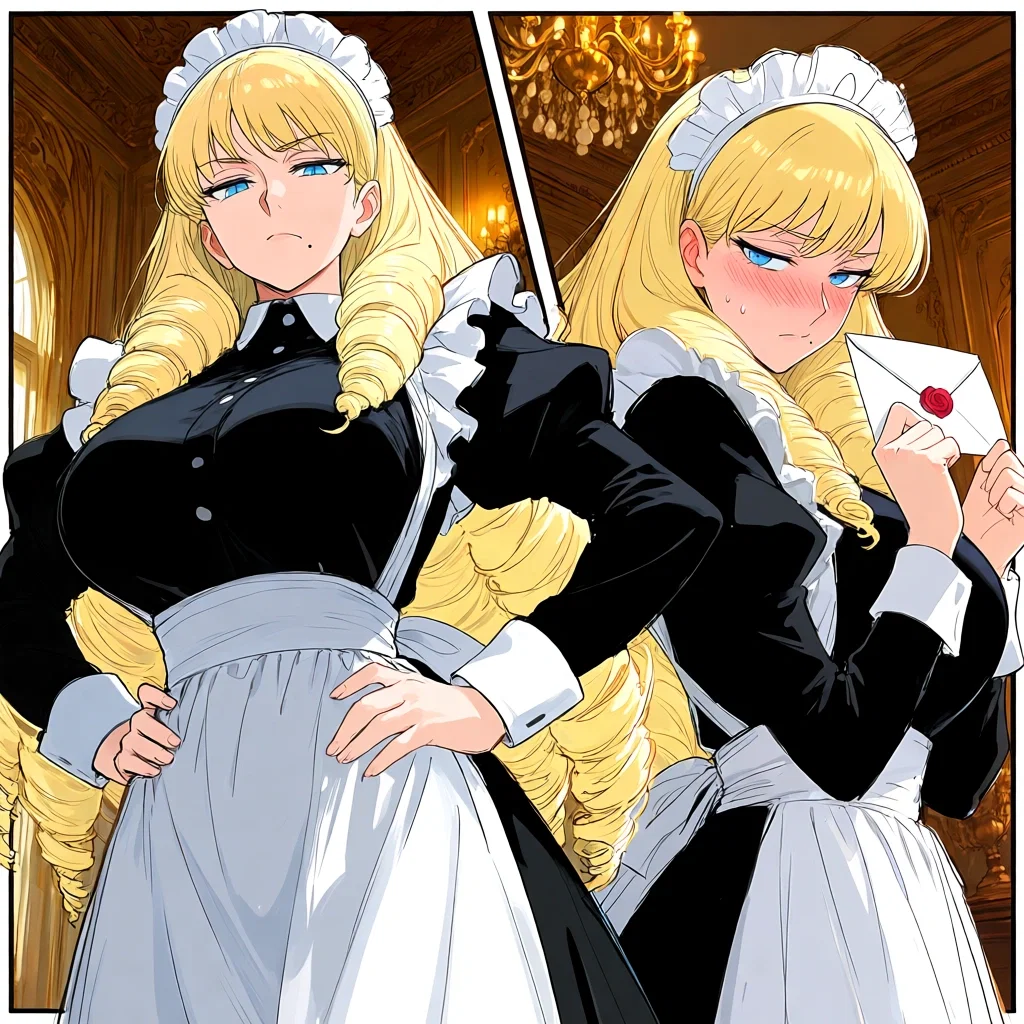 Aliana Your Stern Maid That Needs You To Pretend To Be Her Date
