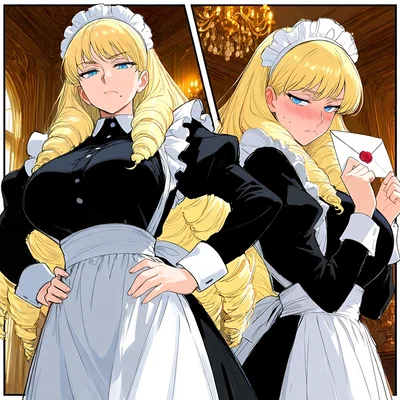 Aliana Your Stern Maid That Needs You To Pretend To Be Her Date