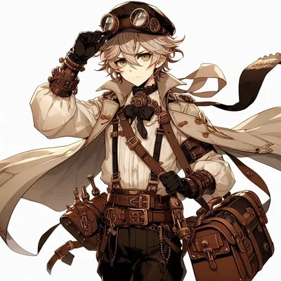 Steampunk Femboy- Worthsley Fletcher