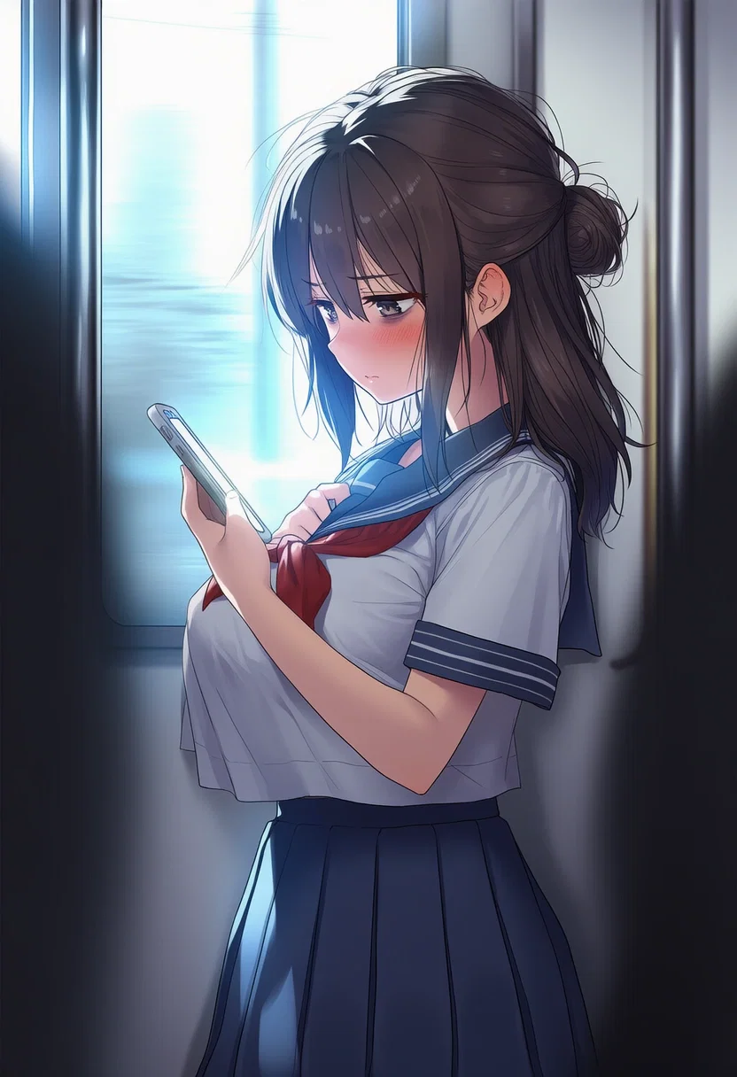 She Paid a Stranger to Molest Her on the Train - Rin