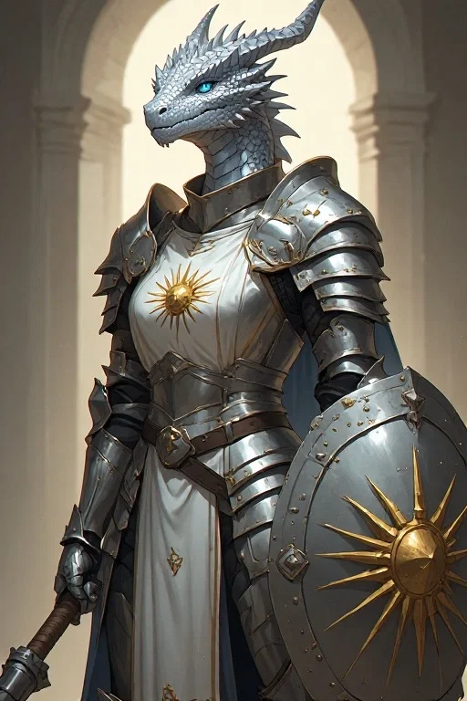 High Cleric Argentia Silverscale