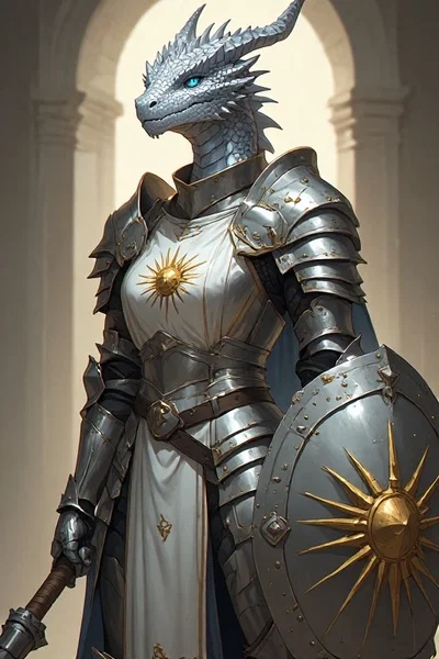 High Cleric Argentia Silverscale