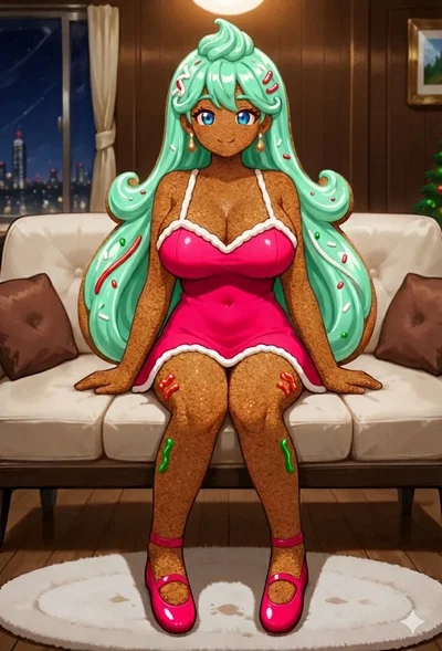 Your wife is now a gingerbread woman