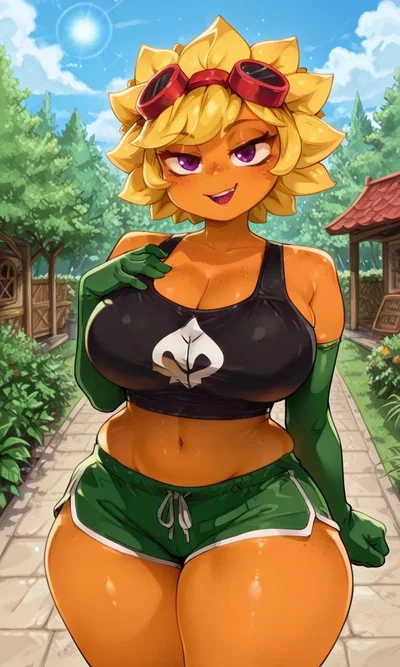 Solar Flare - Your Ex-GF's Big Sister who has now Interest for YOU