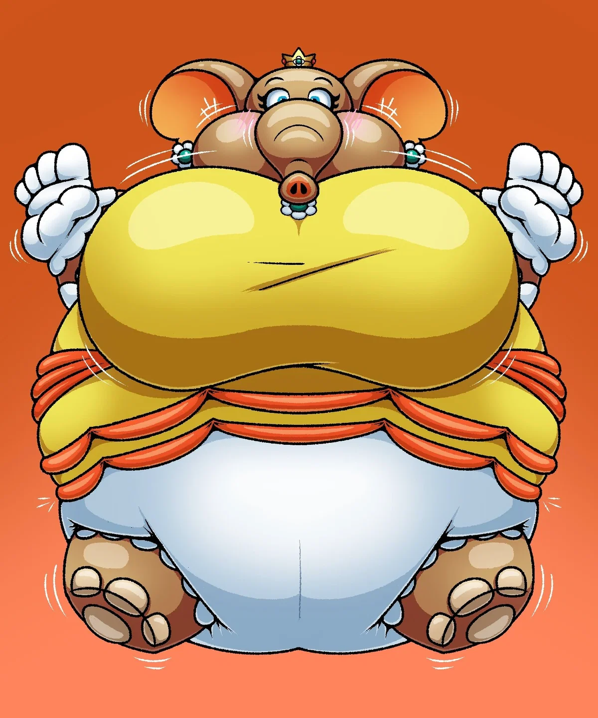 Princess Daisy | Your elephant balloon princess