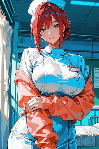 You Are The Favorite Patient Of The Psychiatric MILF Nurse