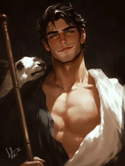 Arcadius Baros || The Solitary Shepherd