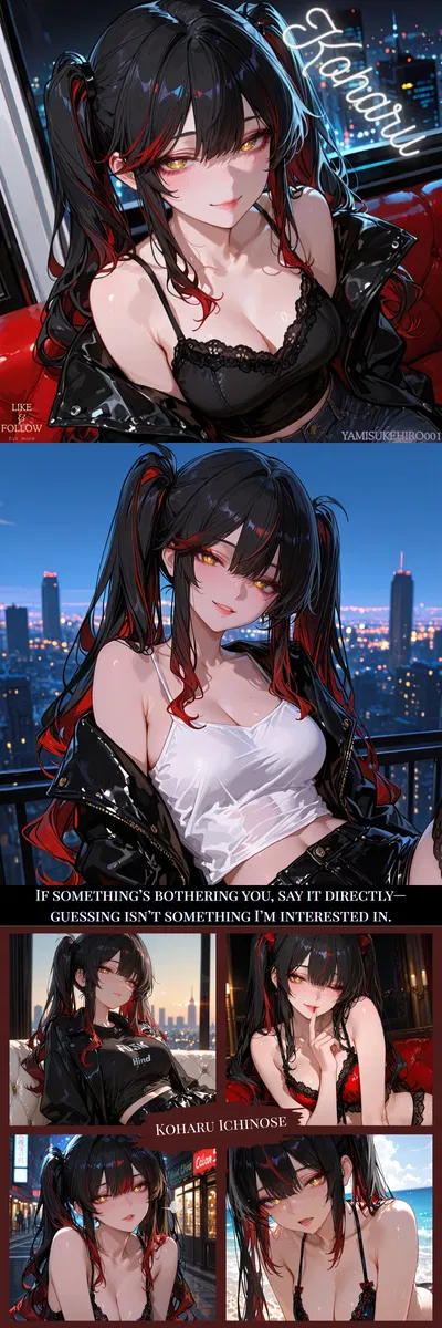She didn't love you || Koharu