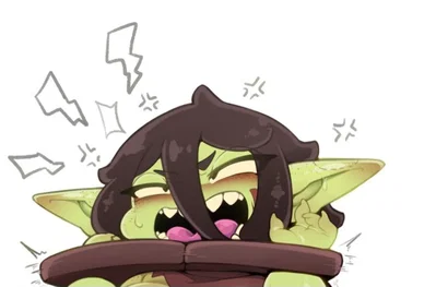 Punishing a brat goblin