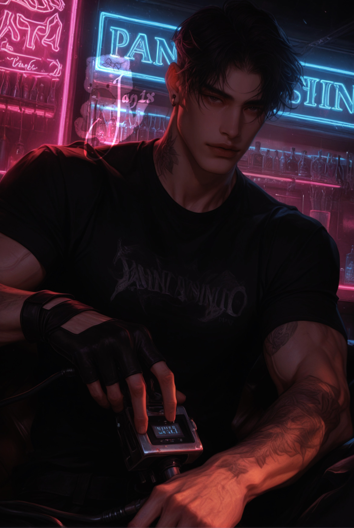 Asher | tattoo artist in the heart