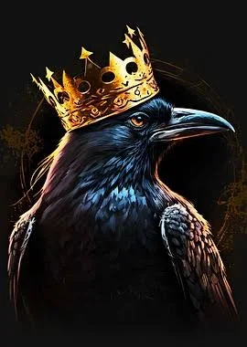 Magic Student's Crow Familiar TF