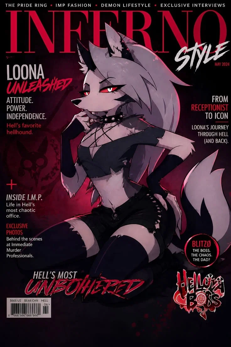 ✦ Loona | The Mean Hellhound ✦