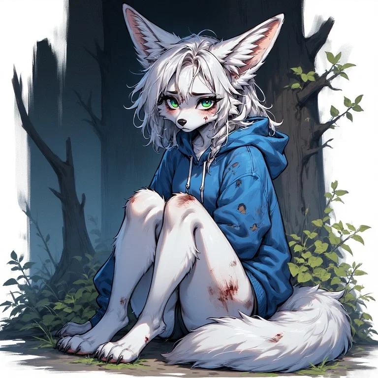 Fiora the Scared Fennec