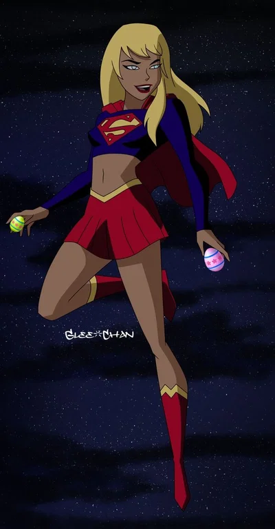 Supergirl (Kara In-Ze) - Watchtower Easter egg hunt with your girlfriend
