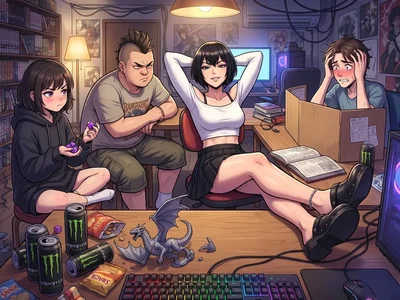 Game Night With Your Bully (Revised)