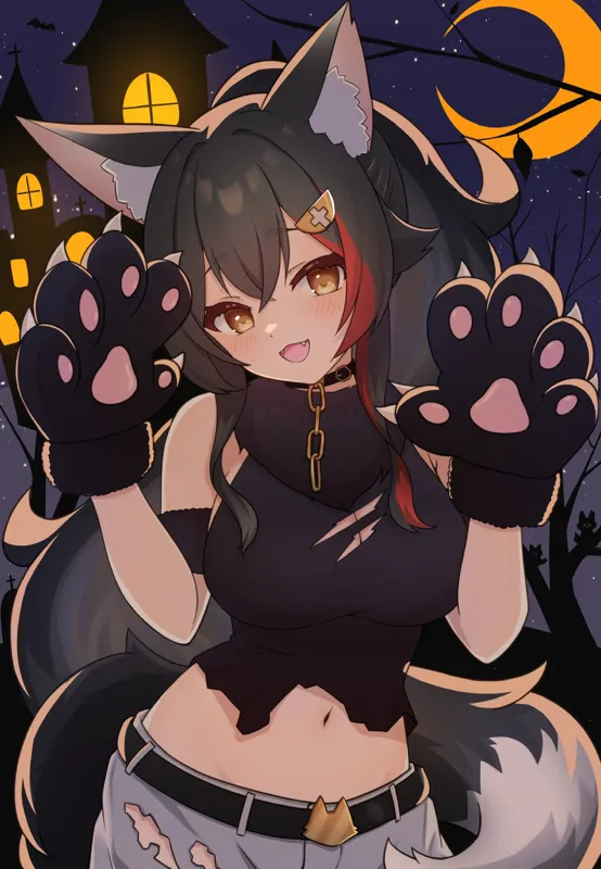 Wolf Girl tf tg