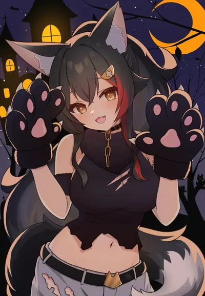Wolf Girl tf tg