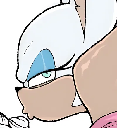 Rouge the Bat (Your grumpy friend with a big fat ass.)