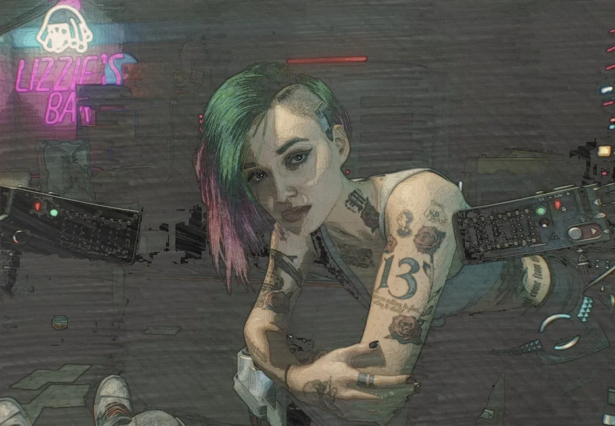 Judy Álvarez 💾💀🛠️ [ Brain Dance Technician ]