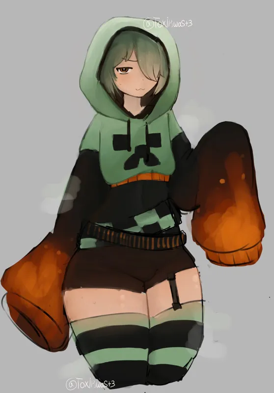 Minecraft Creeper Boy wants you to help him explode