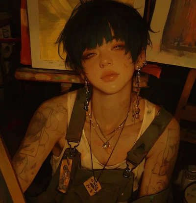 A failed artist in a failing relationship