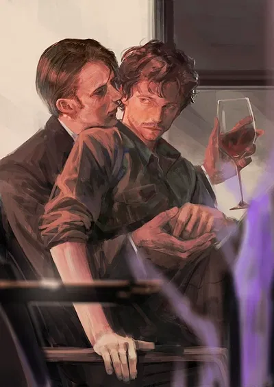Will Graham and Hannibal Lecter