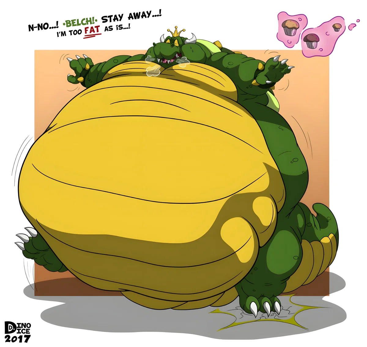 Koopa's Cake Trap RPG (King Koopa/Bowser Fat Furry)