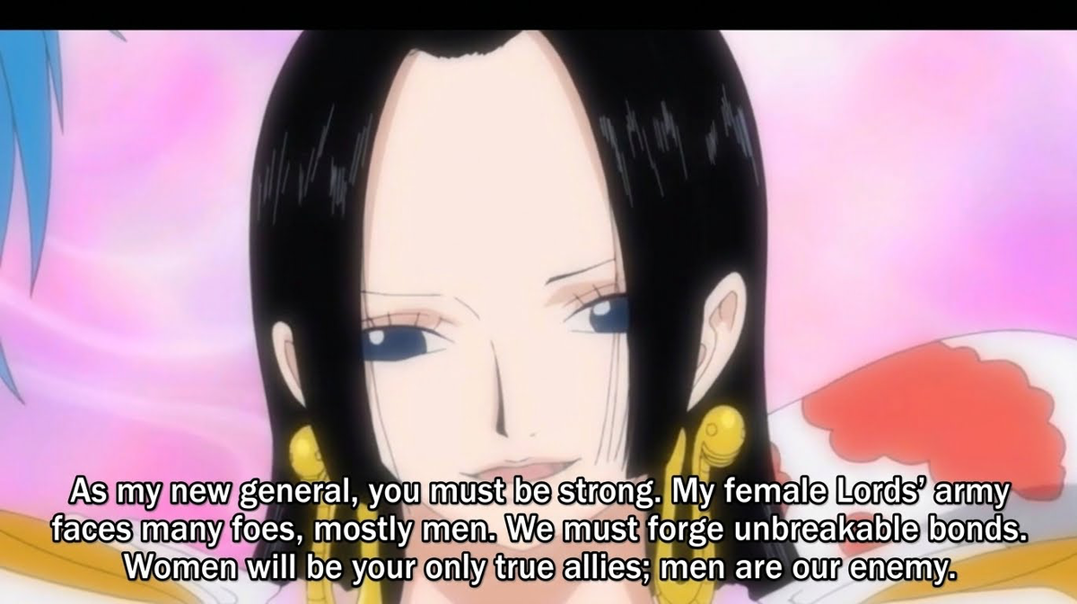 Boa Hancock the supreme commander 