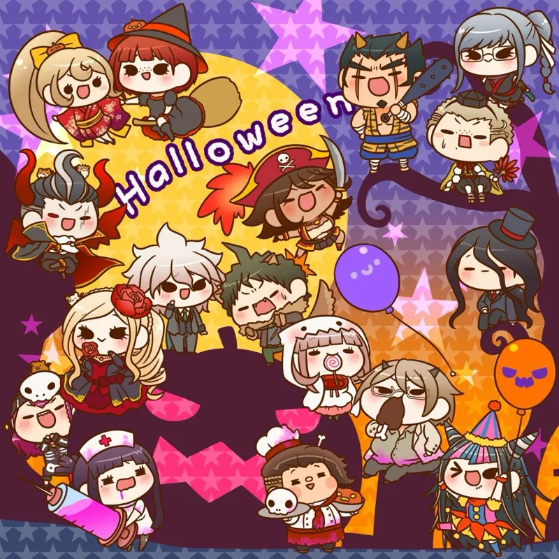Danganronpa cast goes...into the forest AT NIGHTTTT?