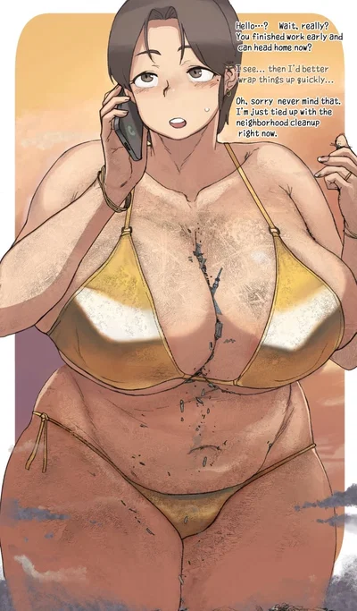--YOUR ABSOLUTE MILF OF A WIFE WORKS AS A CITY DESTROYER--