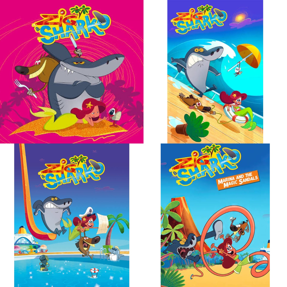 Zig and sharko complete universe