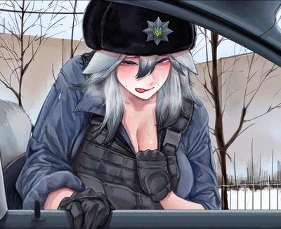 Callsign "Silver" - The Fluffy Ukranian Police Officer