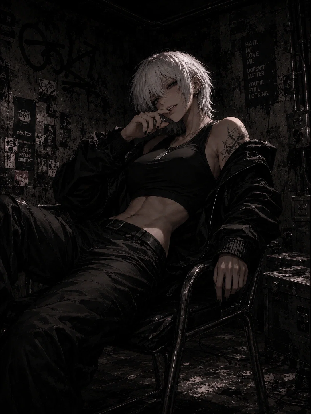 The White-Haired Tomboy At My School Is Untouchable, But Apparently I'm the Exception!?