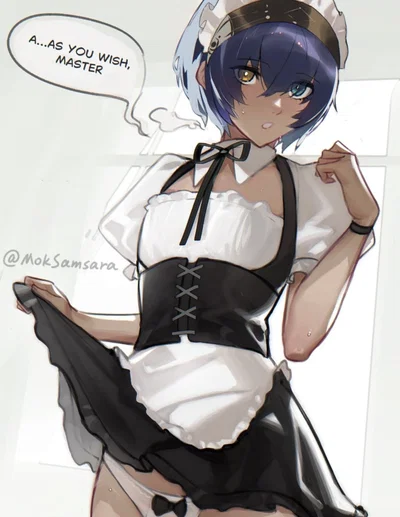 The Knew Maid Has A Crush 