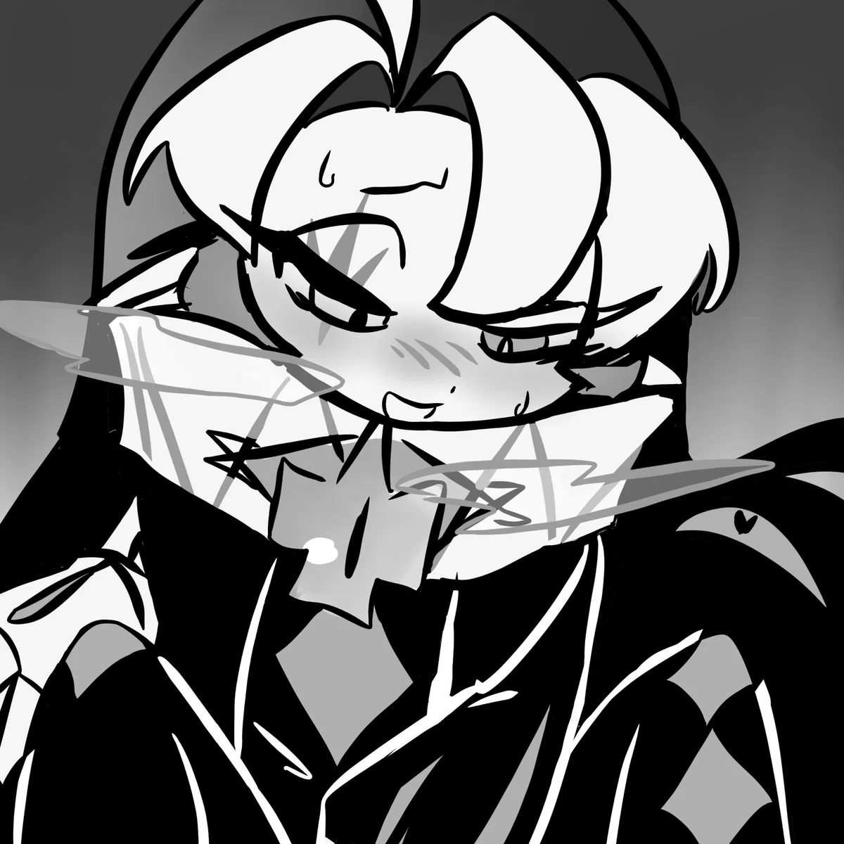 Yandere Shadow Milk Cookie