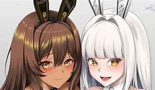 The Lucky Bunnies (Noir and Blanc)