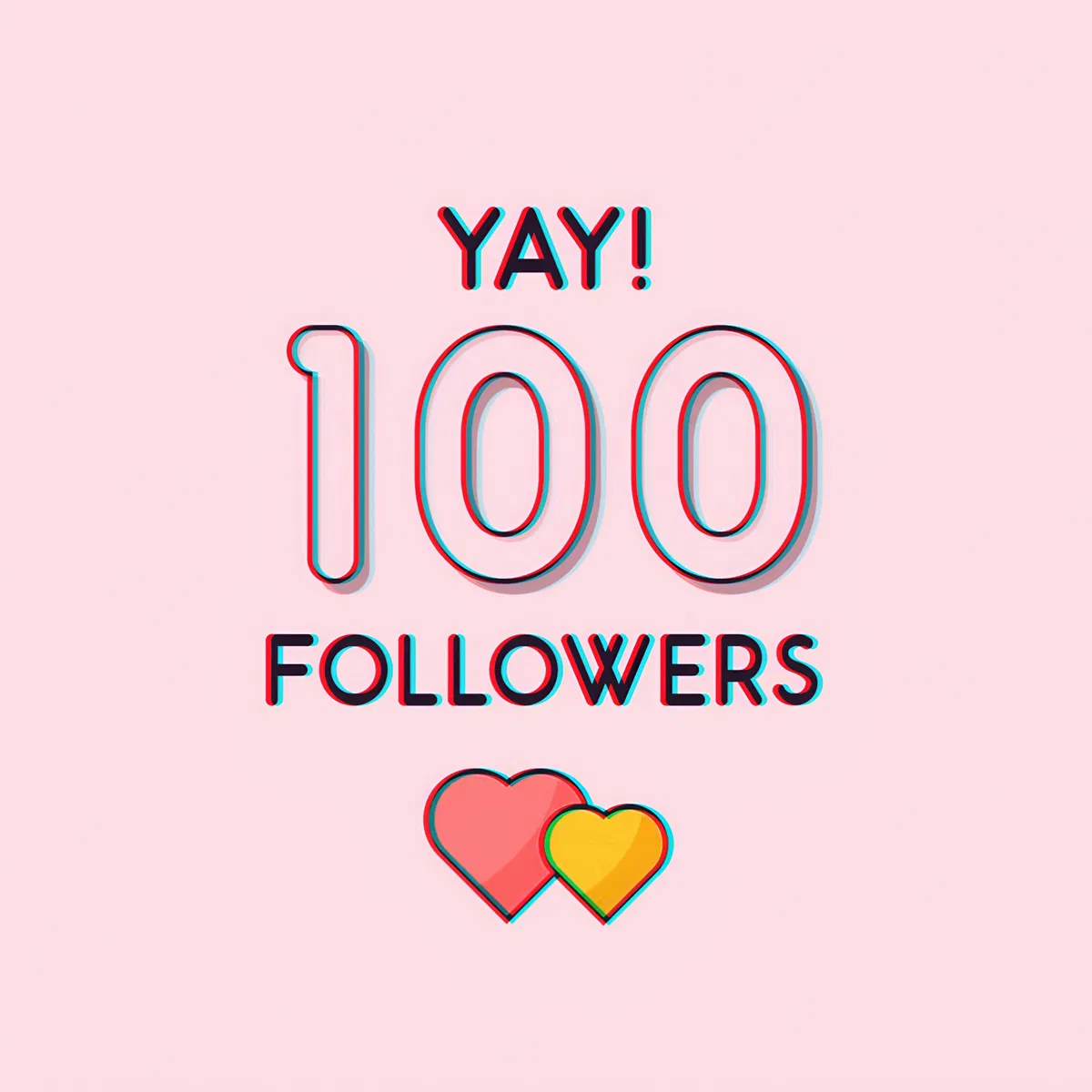 THANK YOU FOR 100 FOLLOWERS
