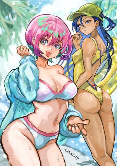 Amate Yuzuriha & Nyaan