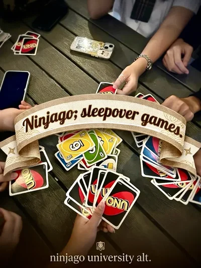 LEGO: Ninjago Sleep Over Games.
