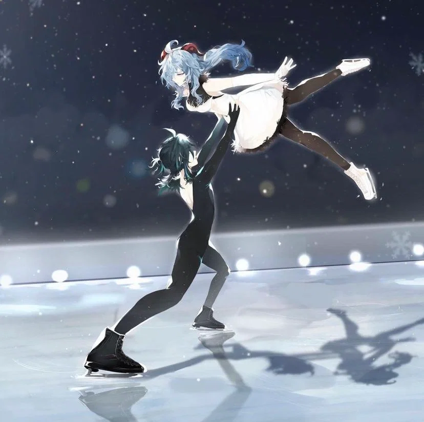 Genshin Figure skating AU!