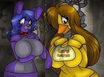 Bonnie - Chica (Fnaf TF: Ghost Mask)