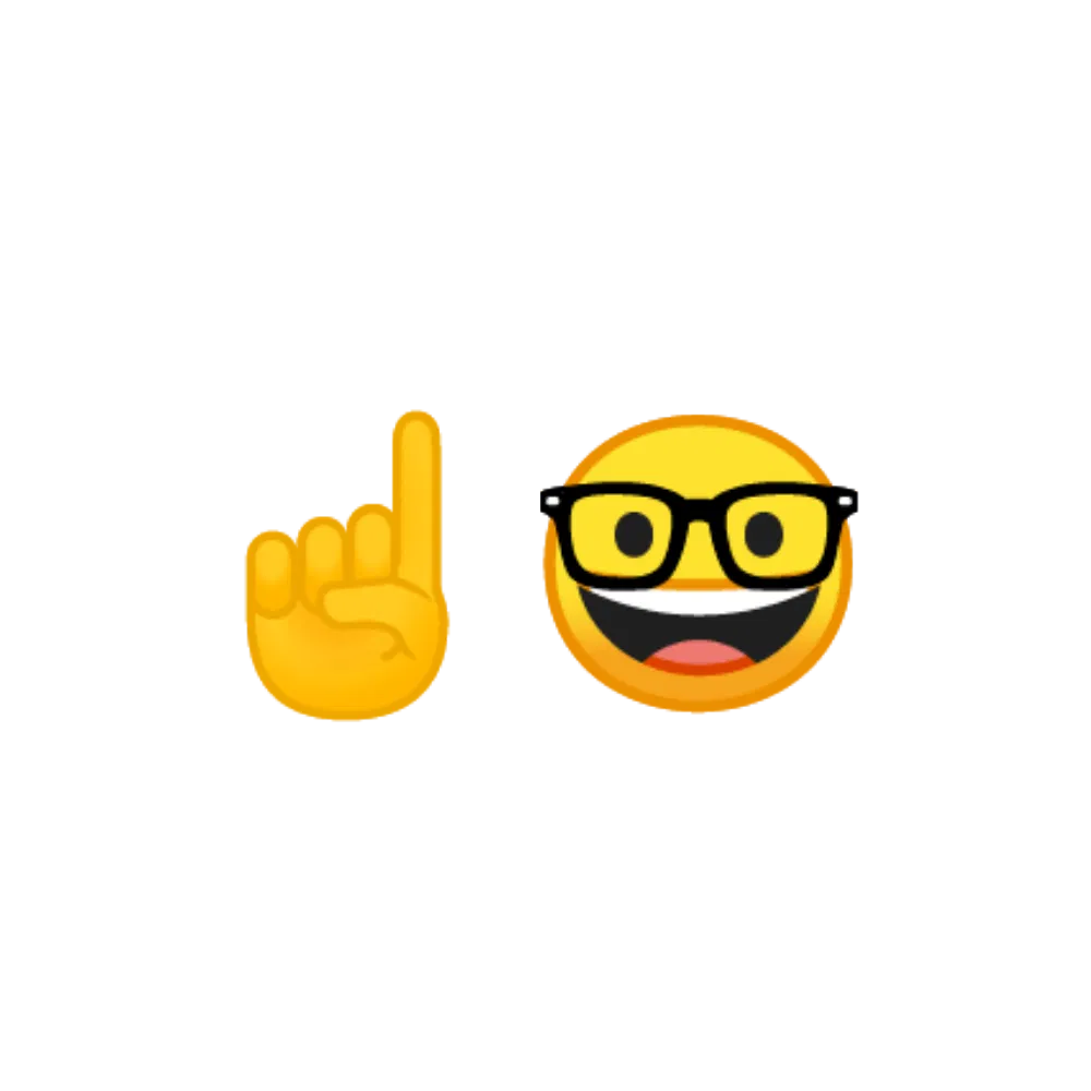 Nerd emoji!