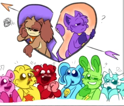 Smiling critters reborn au 