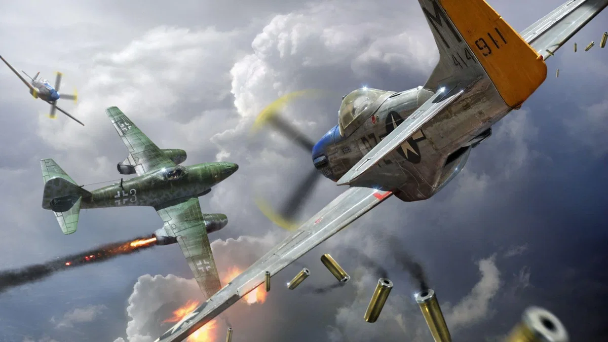 WWII Dogfights.