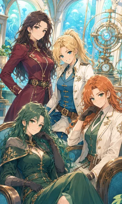 AURUM | Four Women, One Heir