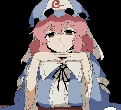 Yuyuko is hungry Touhou RPG