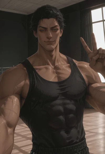 You're the gym's toy
