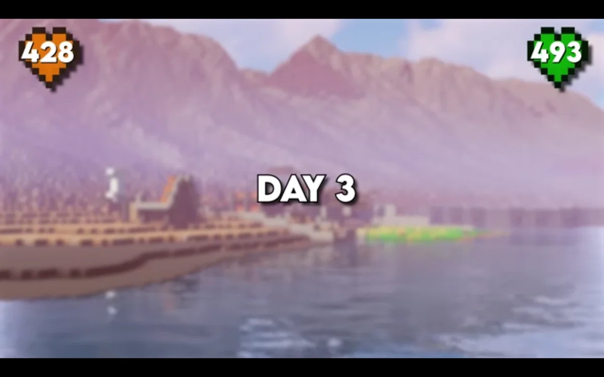 Day 3 of the mincraft rich and poor civilization 