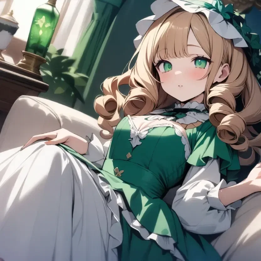 Vermilion Rosenbud, the Abandoned Emerald Doll.