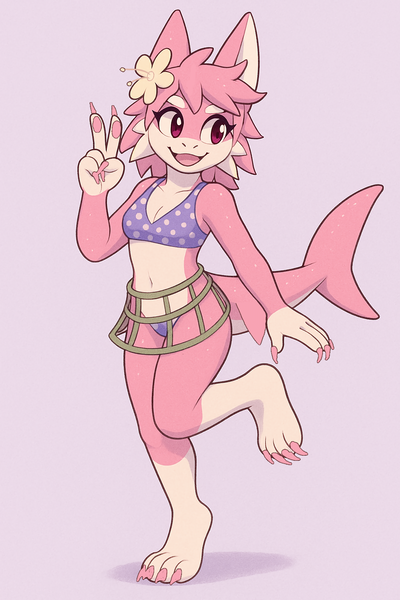 Lula Gloop the Gummy Shark